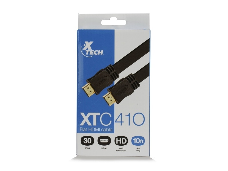 XT CBLS FLAT HDMI XTC-410 10FT MM