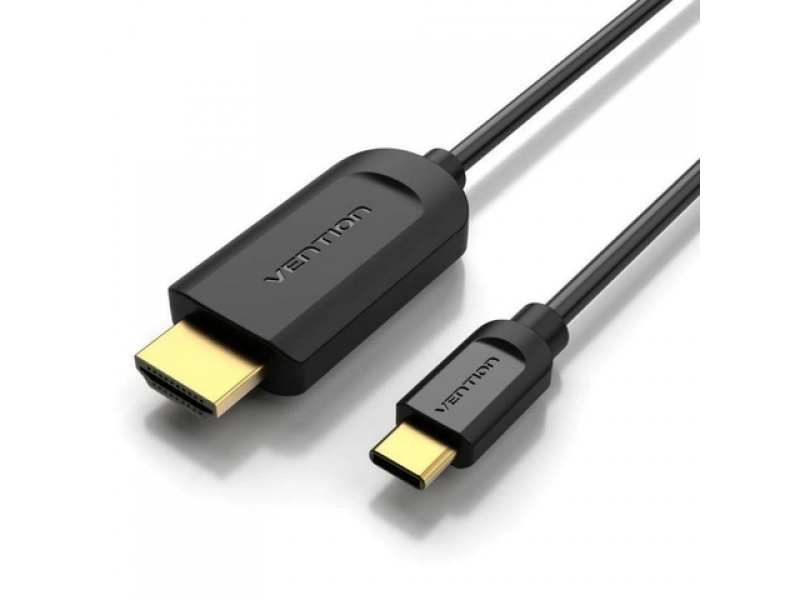 ADAPTADOR HDMI A TIPO C CABLE 1,5M NEGRO VENTION