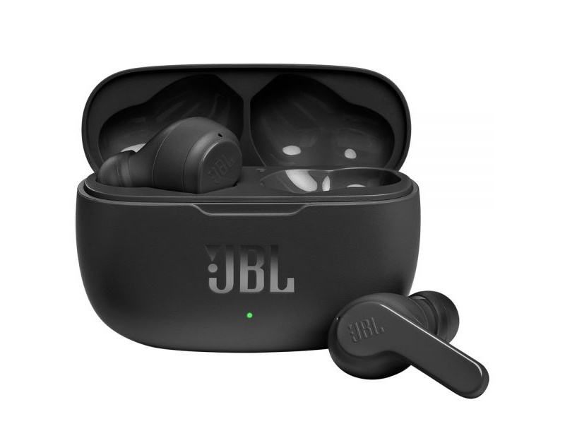 AURICULARES BLUETOOTH JBL WAVE BUDS NEGROBLANCO