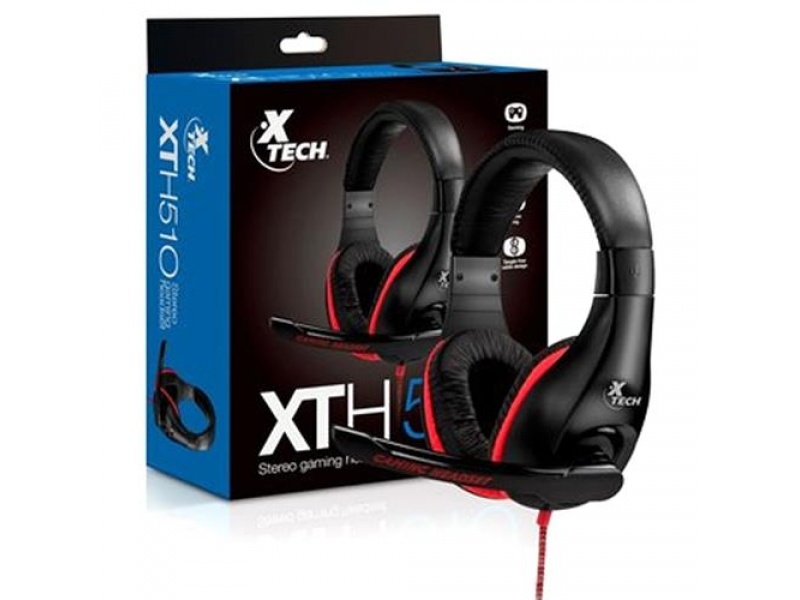 AURICULARES XTECH HDST VORACIS GAMING WRD VOLMIC 3.5MMX2 XTH-500