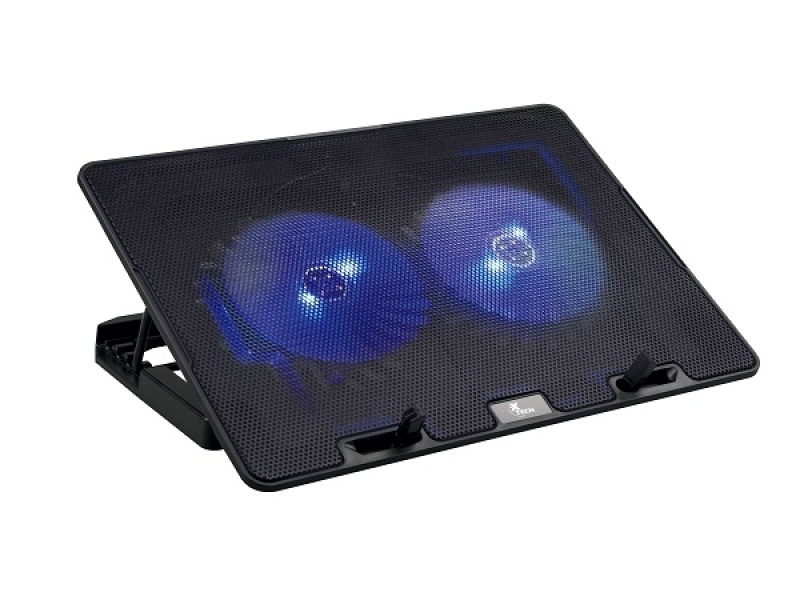 XTECH BASE DE ENFRIAMIENTO PARA LAPTOP 15.6 IN BLUE LED XTA-155