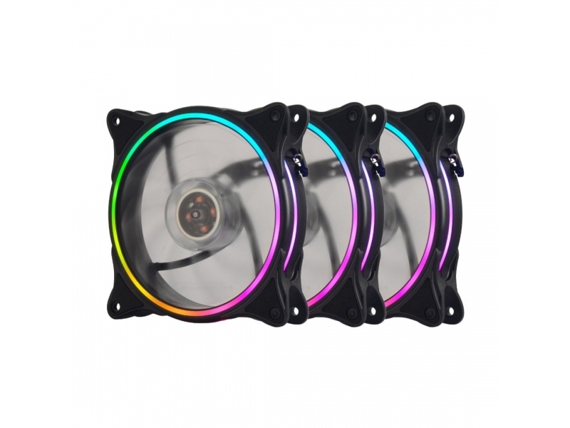 FAN SHOT GAMING 4 COLORES COOLING FAN 12X12