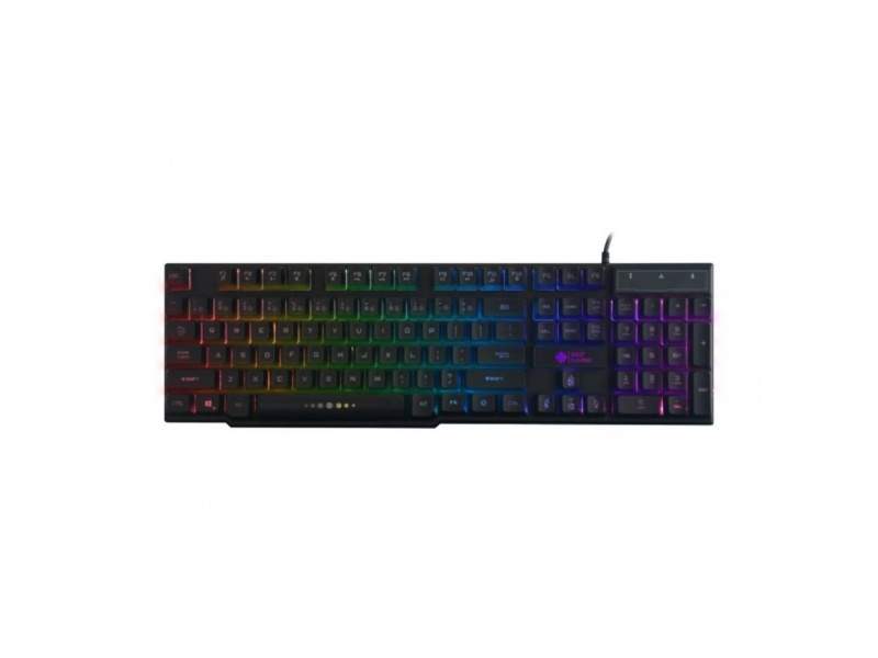 TECLADO SHOT GAMING 8002 RGB USB CAJA COLOR