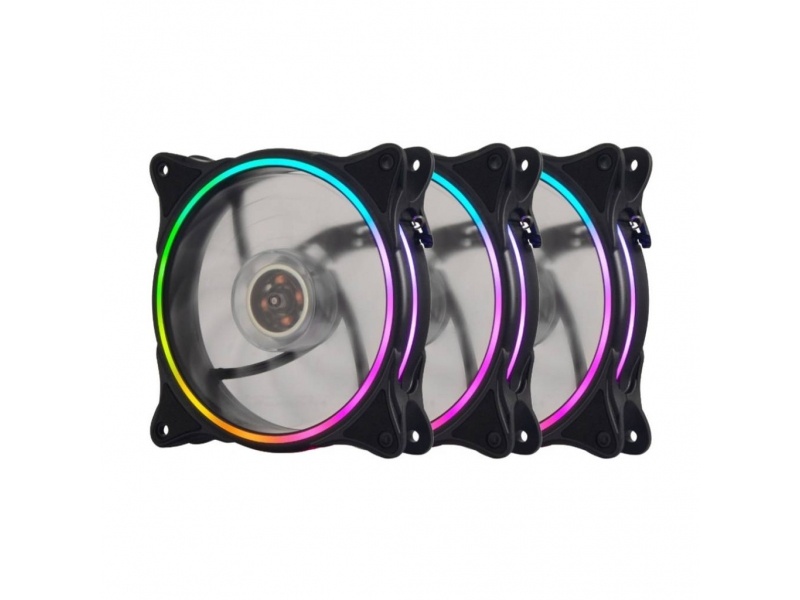 FAN SHOT GAMING RGB-COOLINGFAN 12X12 RGB 2 CARAS