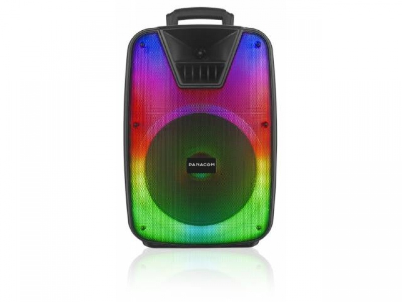 PARLANTE BLUETOOTH SP-3117FL USBFMTFMIC LUCES RGB CON CONTROL PANACOM