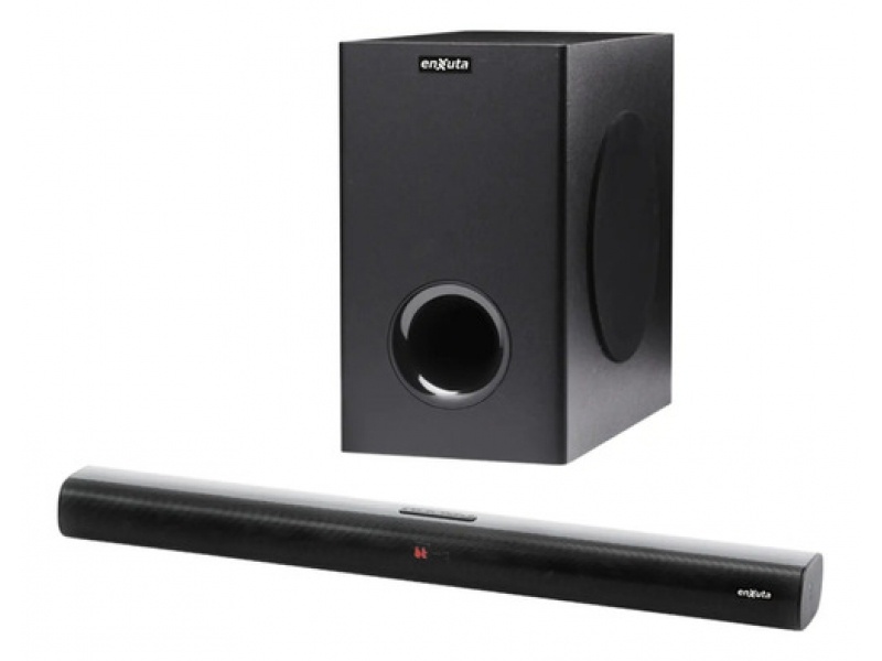 BARRA DE SONIDO BLUETOOTH ENXUTA SON SUBWOFFER 160 WATTS 2.1 BSENX29160