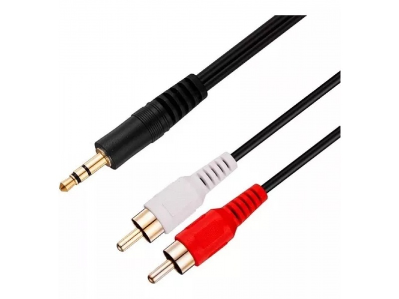 CABLE DE AUDIO 2 RCA M1 PLUG M 3MTS ANBYTE