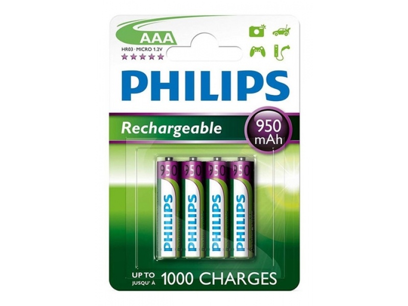 PIL39 PILAS PHILIPS AAA 950MAH X4 R03B4A9597