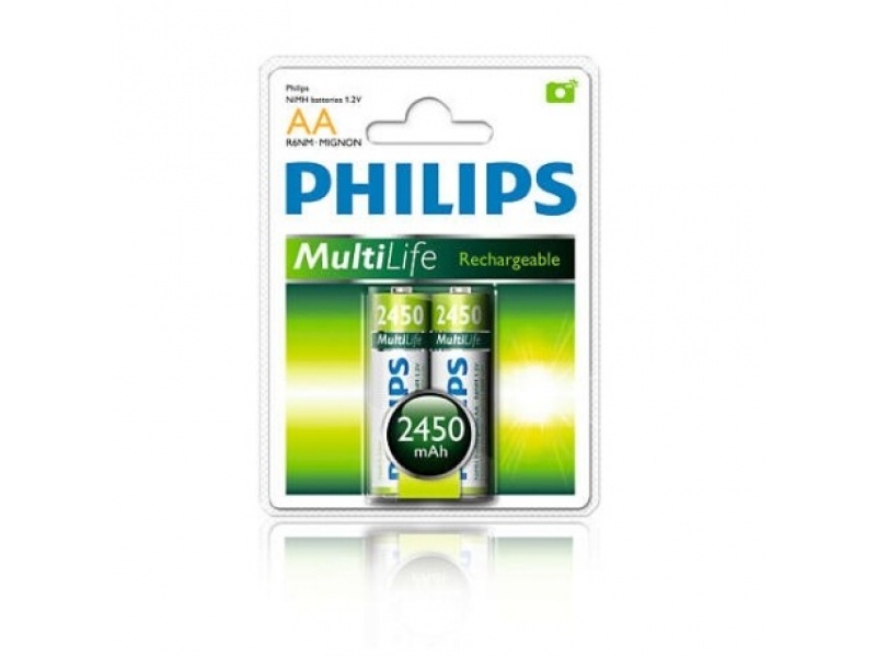 PIL41 PILAS PHILIPS AA 2450MAH X2 R6B2A24597