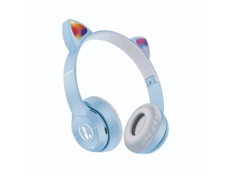 AURICULAR LEDSTAR KIDS CAT BLUET