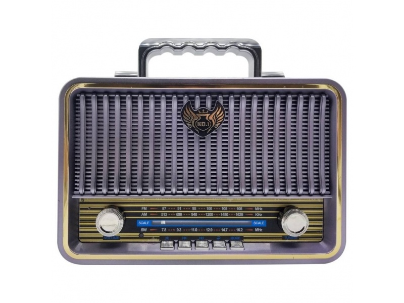 RADIO PORTATIL RETRO AMFM BLUET MK-195BT