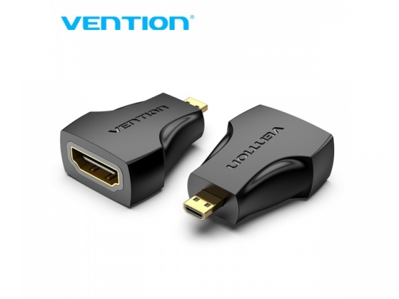 ADAPTADOR MICRO HDMI MACHO A HDMI HEMBRA VENTION AITB0