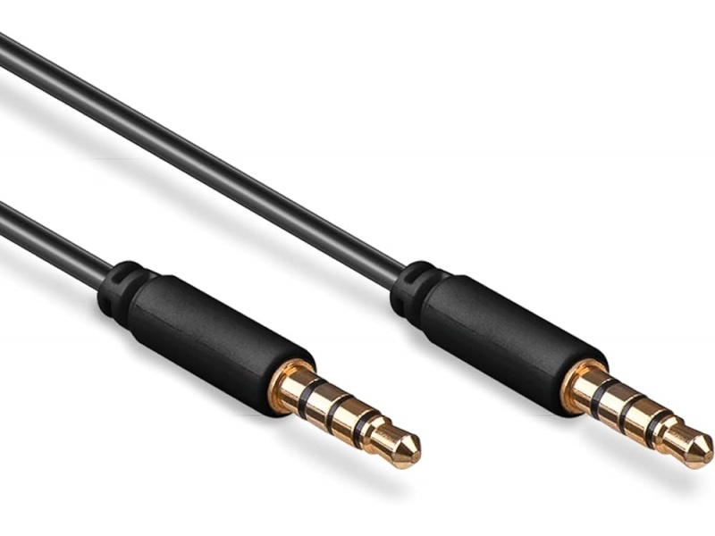 CABLE DE AUDIO 3,5MM BM22 BK 1M FONENG