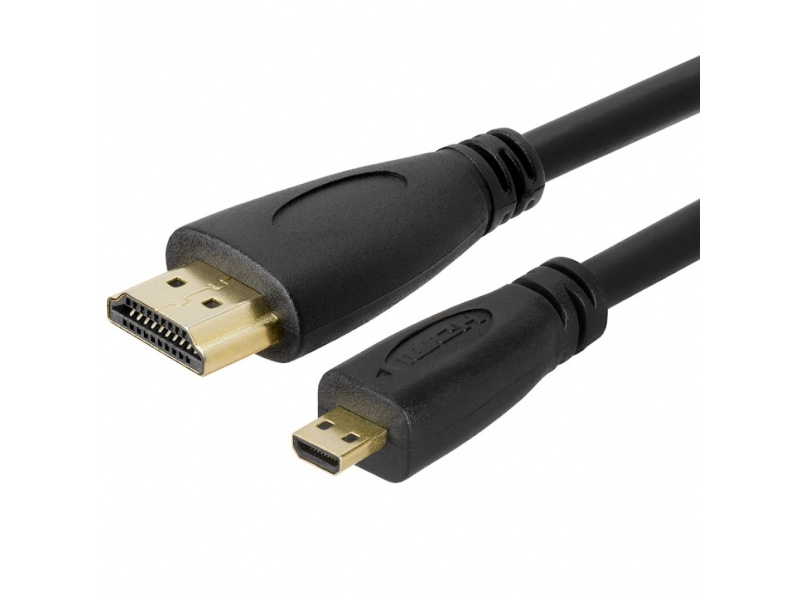 CABLE AUDIO Y VIDEO MICRO HDMI A HDMI 1,5MT FULL HD