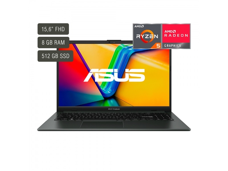 ASUS R5-7520U 8GB 512GB 15" W11 SP