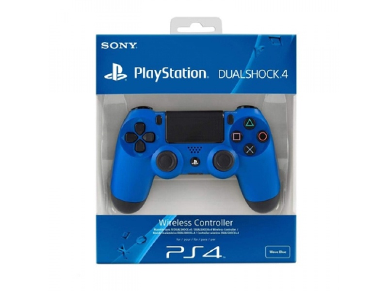 GAMEPAD SONY WRLS PS4 DUAL SHOCK BLUE